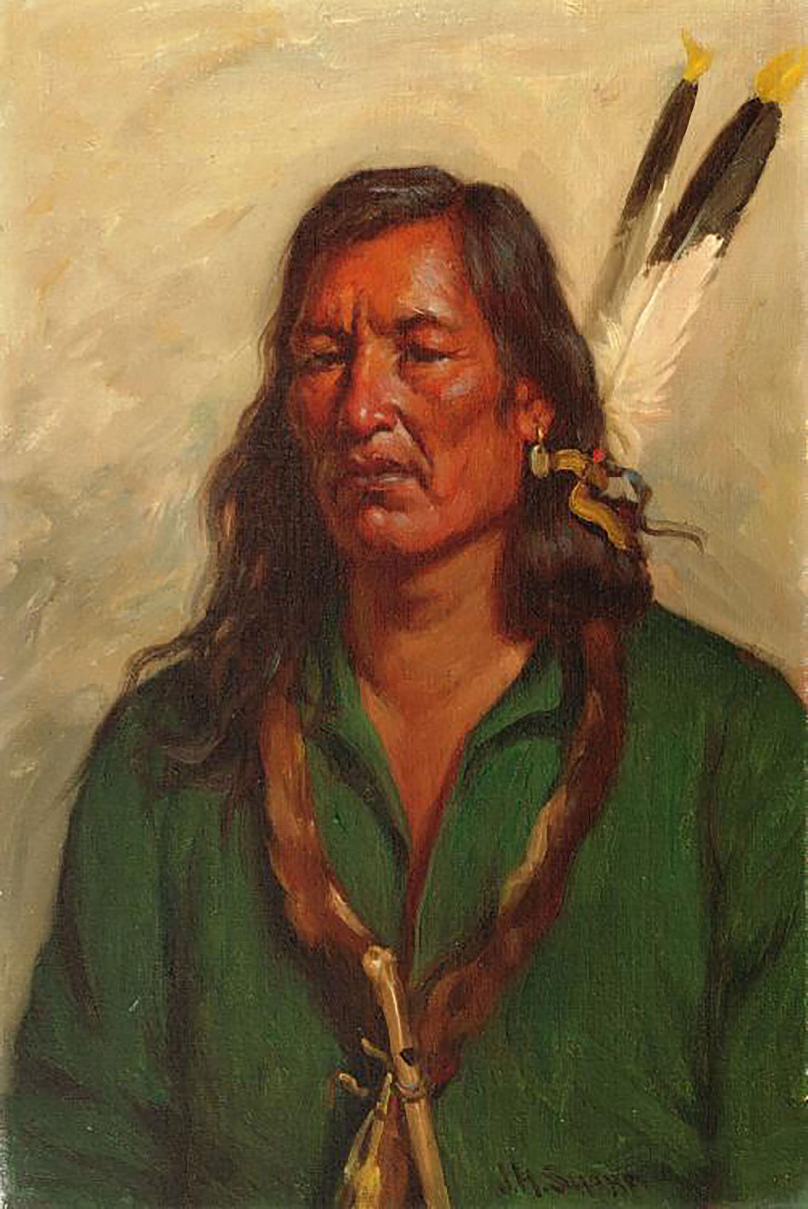 Bear Breath, Oglala Sioux; [Bear Breath]